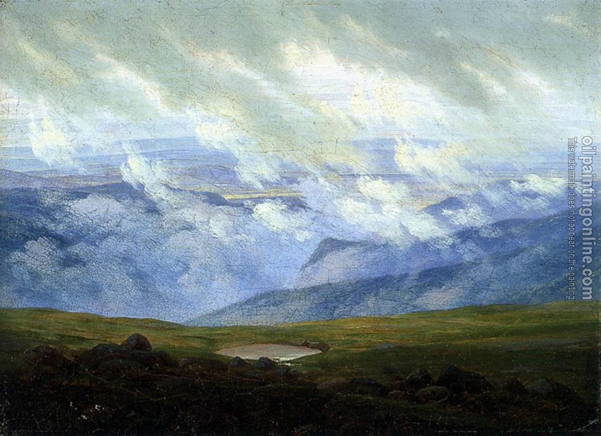 Friedrich, Caspar David - Drifting Clouds